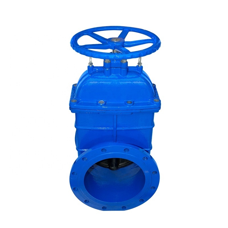 Drain valves mechanical gate valve 4 inches cast iron gateknife gate valve