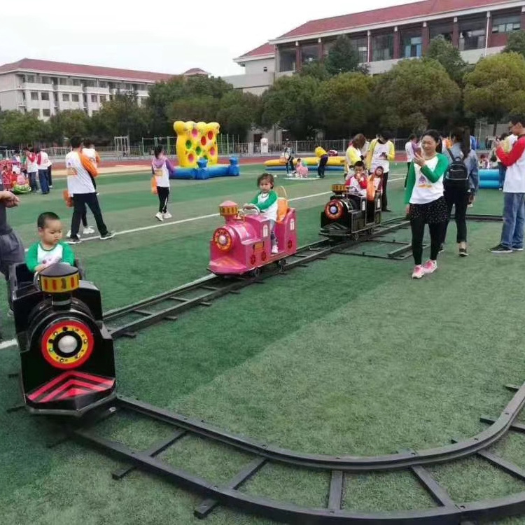 21-006 Hot sale Kids Playground Amusement Park Track Train Electric Train for sale