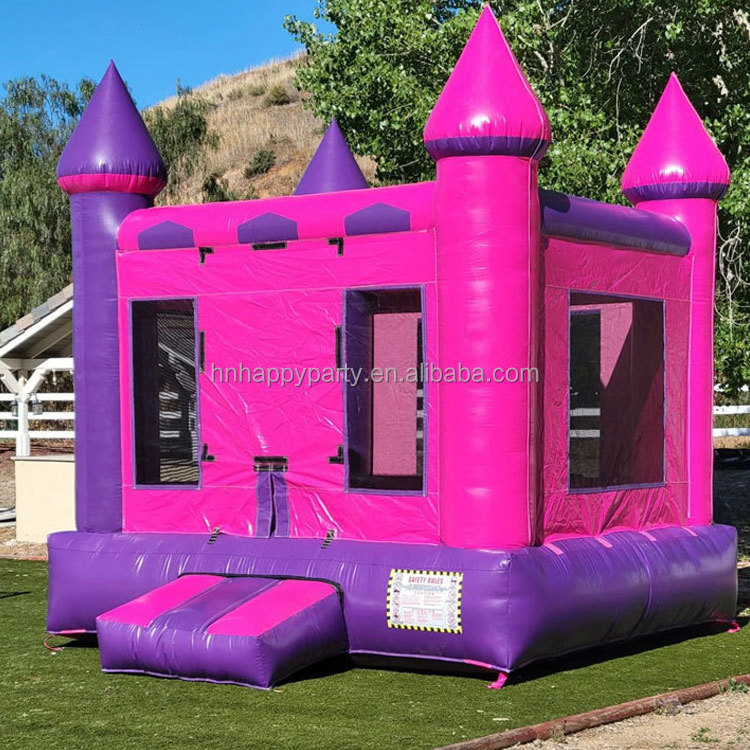 Blue bounce house bouncy castle jumping inflatable toys for kids