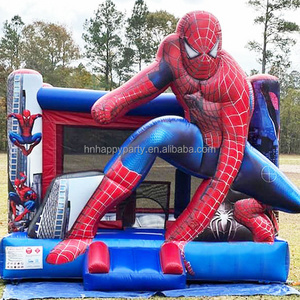 Hot sale bouncy house spiderman bouncy castle kids commercial inflatable jumping bouncy castle