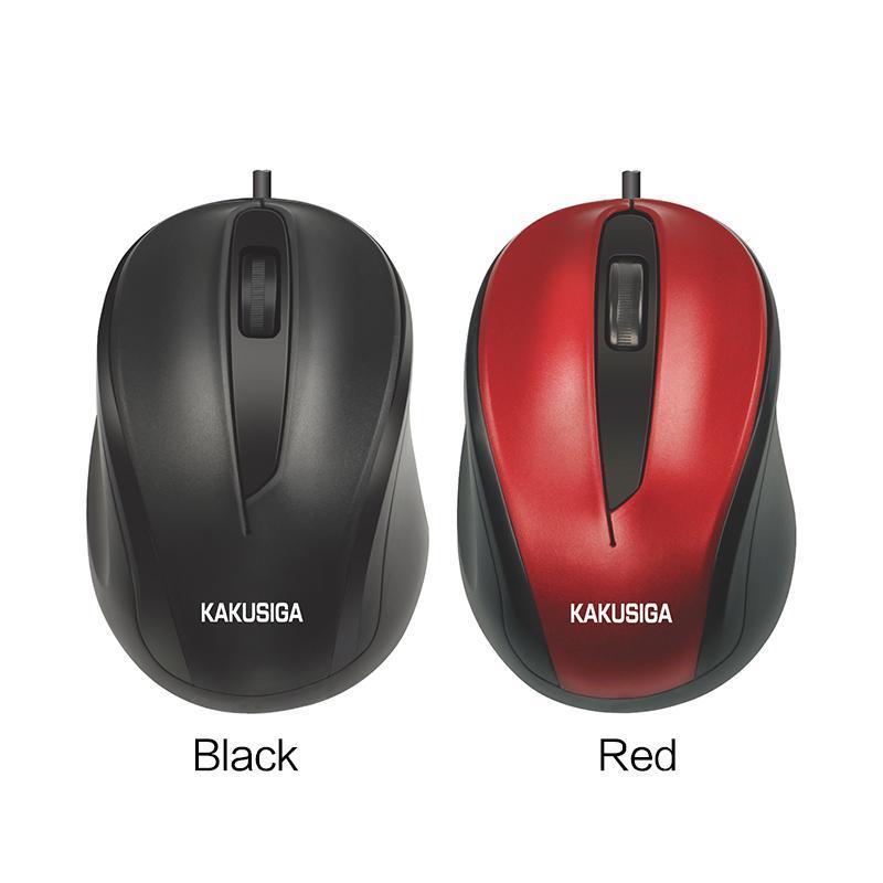 KAKUSIGA Cheap price Ergonomic Wired Gaming Maus Mus Mouse 1500 DPI USB Computer Souris Rato 1.5m Mouse For PC Laptop