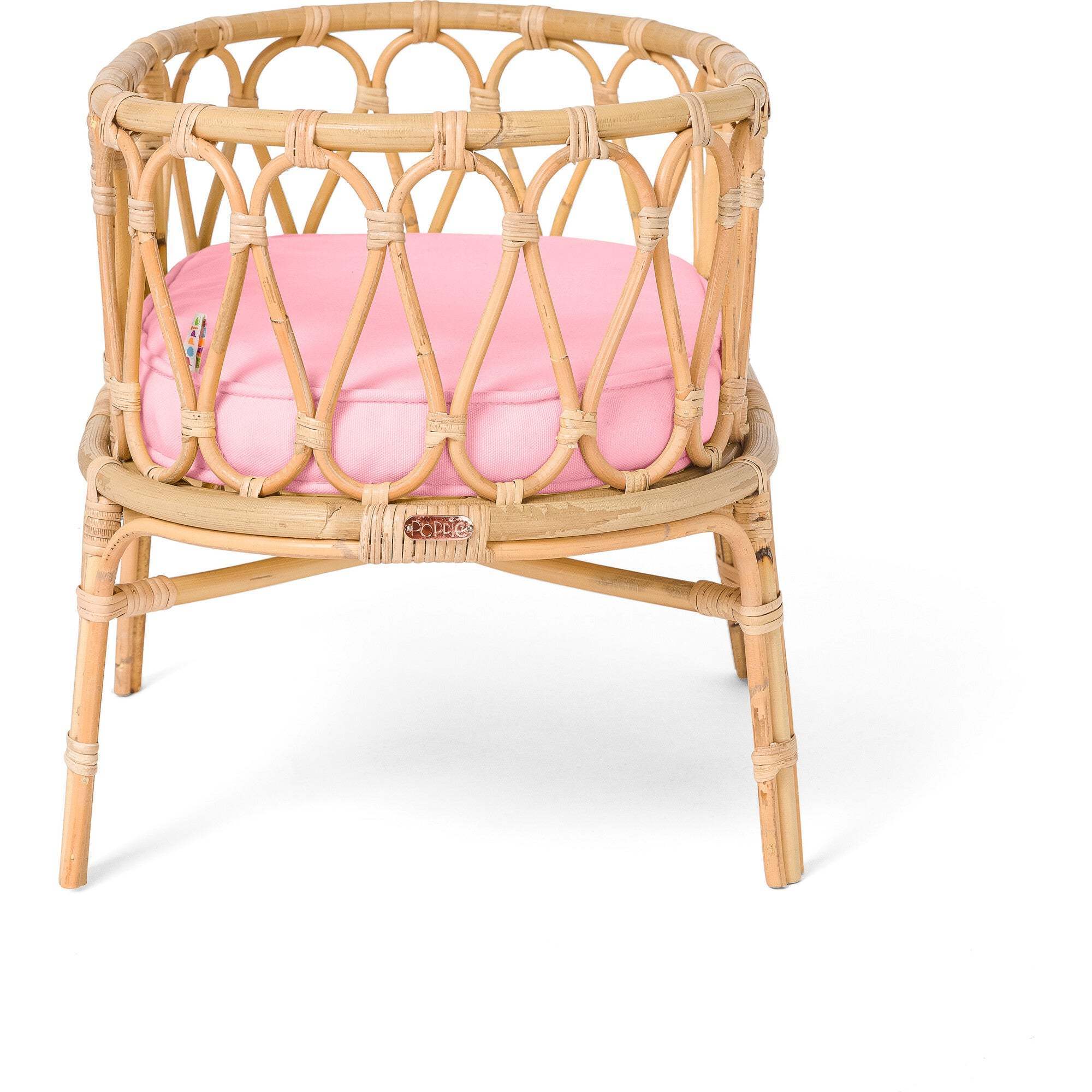 New Trend Poppie Toys Rattan Doll Bed Doll Crib For Babi Rattan OEM Design Customize Handmade In Vietnam Wholesale