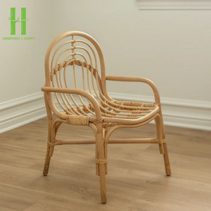 Rattan Rainbow Chair For Children Chair For Kid OEM Design Customize Handmade Chair Kid From Vietnam Wholesale Factory Drirectly