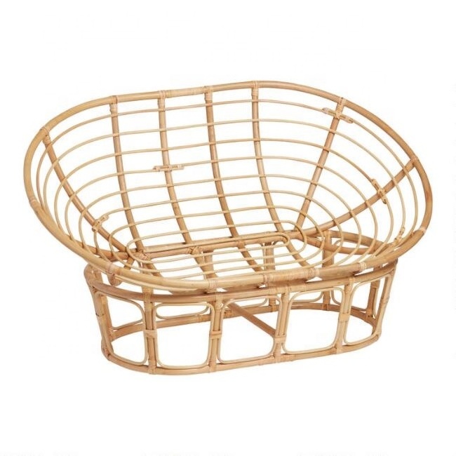 Handmade Best Quality Wicker Rattan Hanging Egg Chair Natural Patio Swings Haing Chair OEM Design Variety of Sizes and Colors