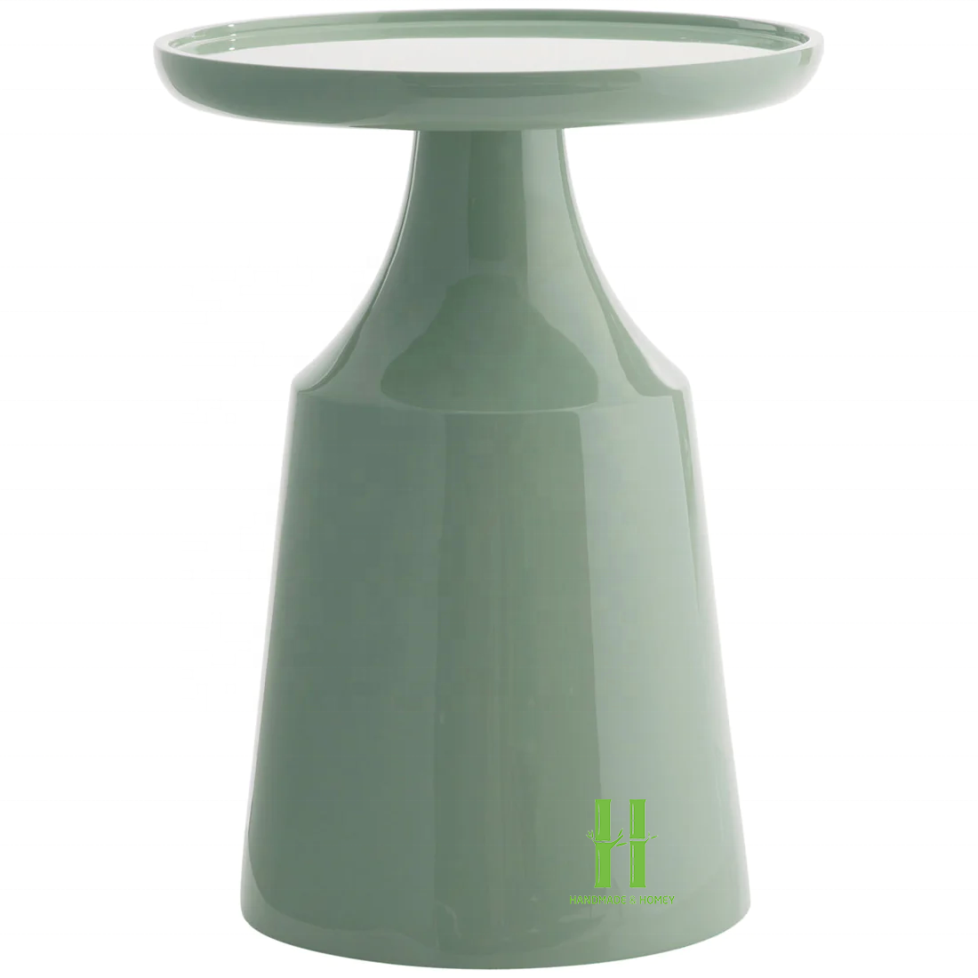 Luxury Round Shelf Corner Table Sofa Side Table High Finishing Laccquer Coffee Table Customized Color Logo in Vietnam