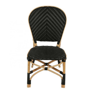 High Quality Rattan Dining Chair Black Handmade For Kitchen Room Rattan Chair OEM Acceptable Variety of Color Vietnam Handmade