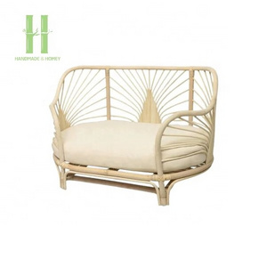 Best Selling Rattan Bed For Pet House For Pet Dog Cat Steel Wires OEM Design Customized Variety of Colors from Vietnam