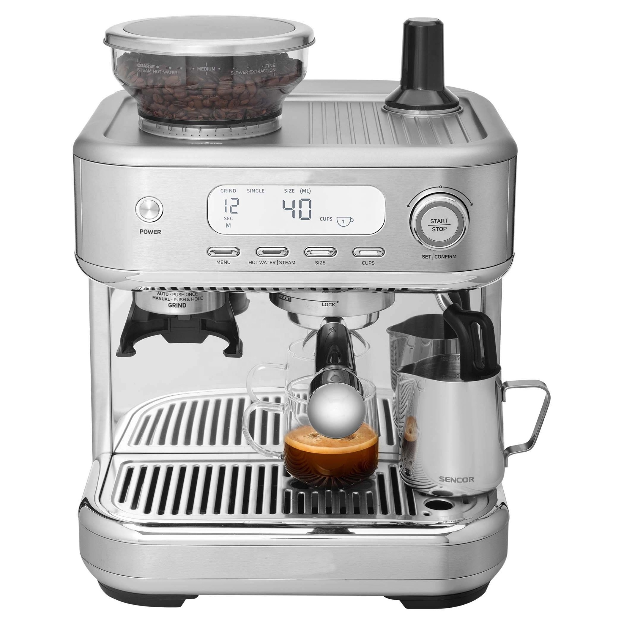 commercial cuisinart coffee maker with best burr grinder italian coffee maker with grinder espresso machine