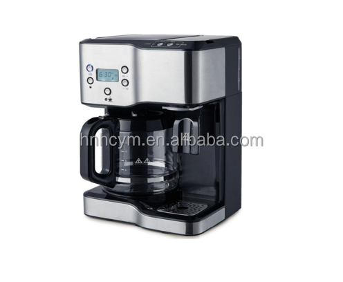 HCYM Best Tasting Drip Coffee Maker 2021 Small Coffee Drip Machine with Two Dispenser for Coffee Maker and Hot Water