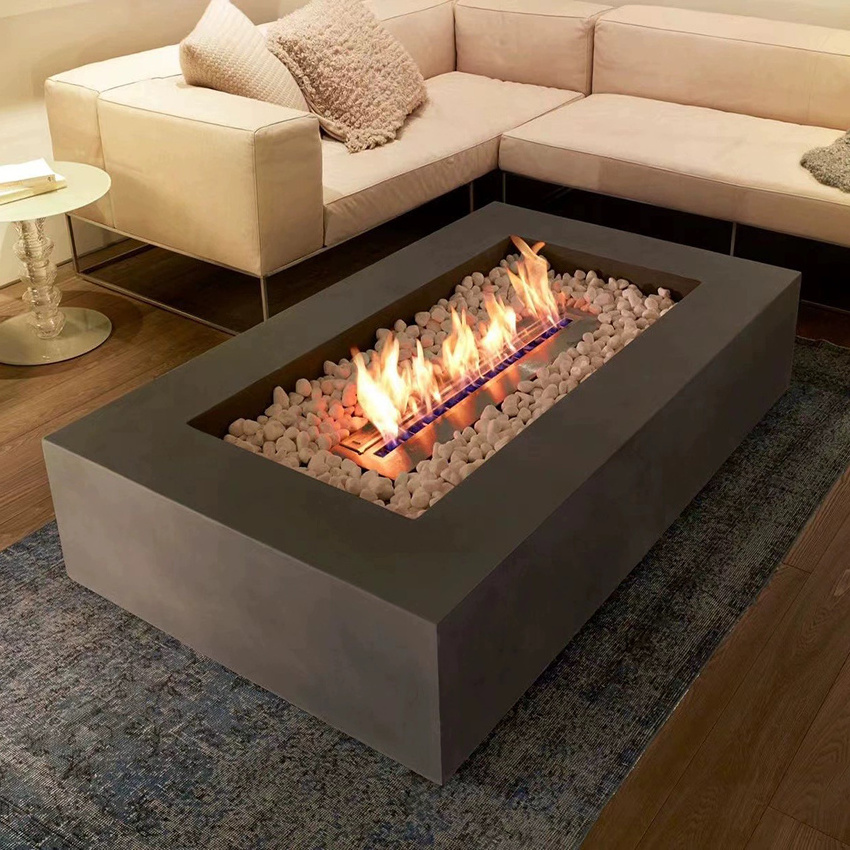 led 3d water steam ethanol outside table fireplace electric modern bioethanol outdoor fireplace