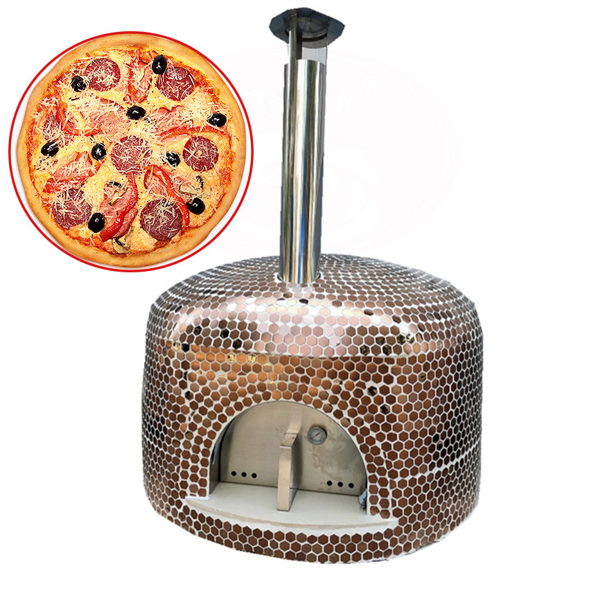 italy wood fired pizza oven 500 degree commercial outdoor clay ceramic burn wood oven pizza dome for sale