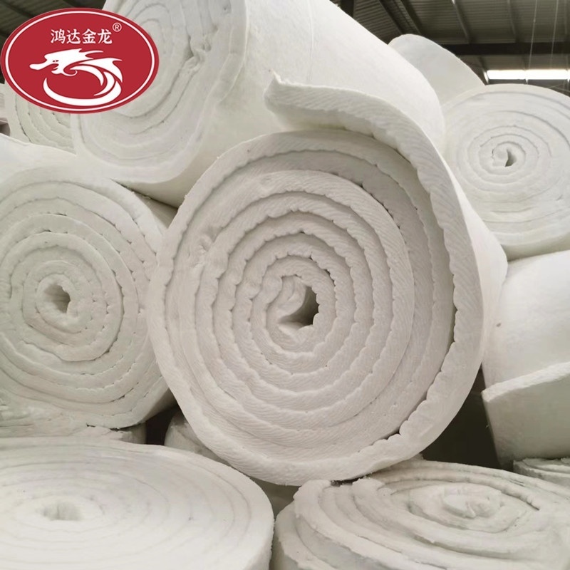 1260c thermal insulation ceramic fiber wool blanket 50mm white ceramic fiber blanket