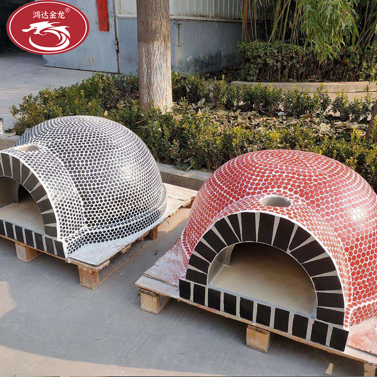 italy wood fired pizza oven 500 degree commercial outdoor clay ceramic burn wood oven pizza dome for sale