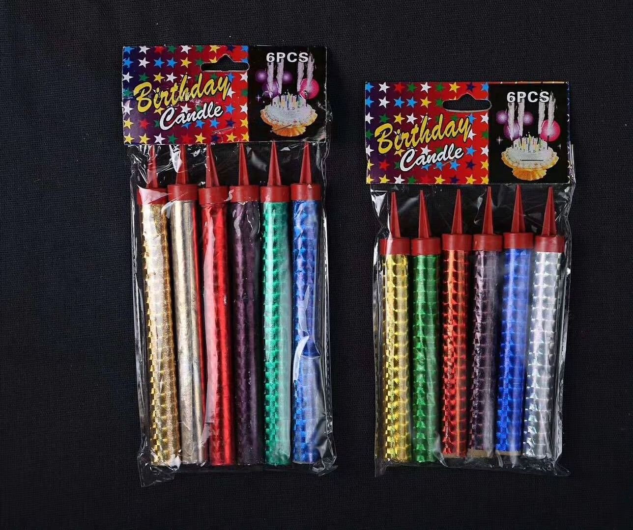 Cold fireworks Wholesale Cold Fireworks Color Flame Ice Sparkler Cake Fountain Smokeless Sparkler Birthday Candles