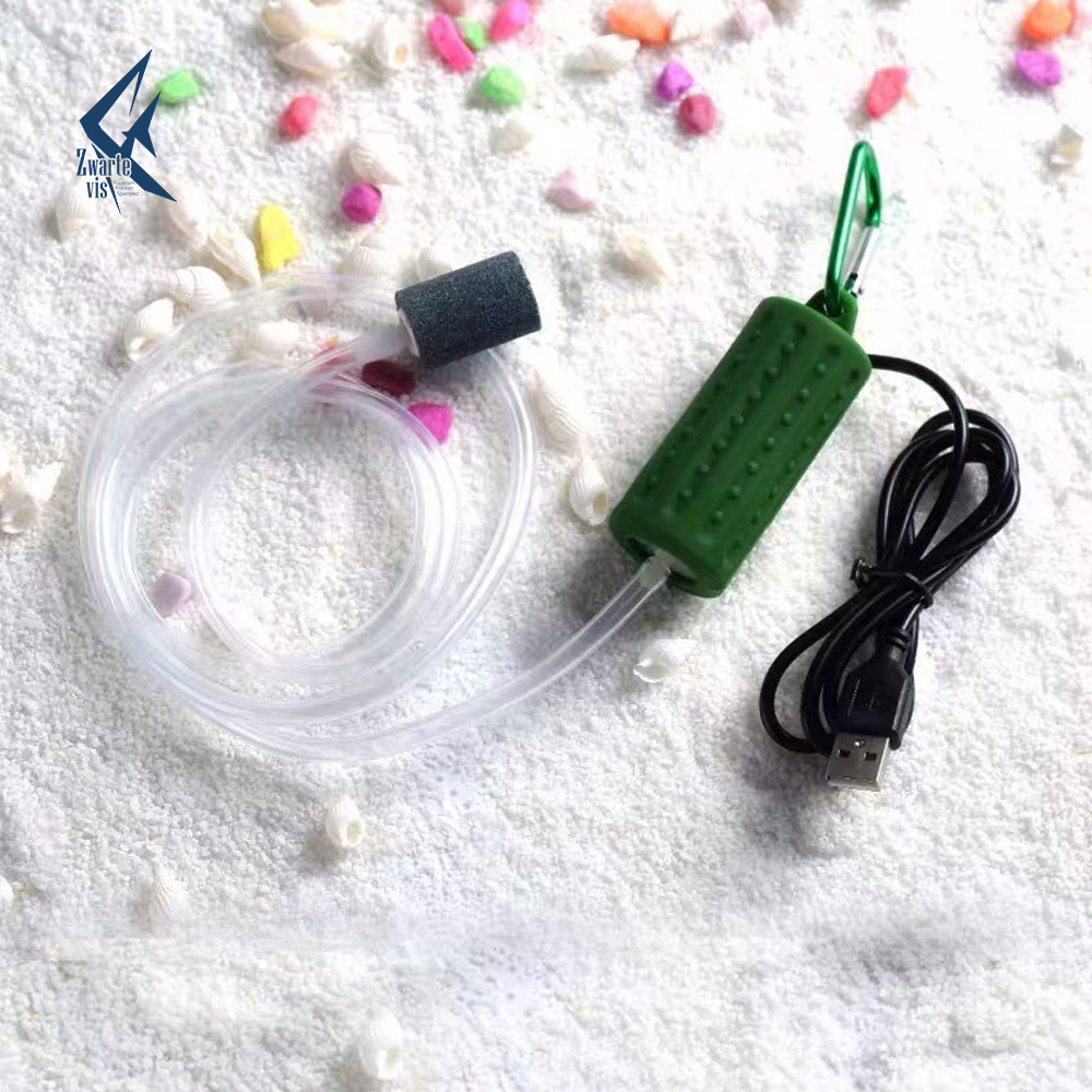 Aquarium Mini USB Oxygen Air Pump With Stone Accessories Check Valve Mute Hose Energy Saving Supplies Accessories Fish Tank