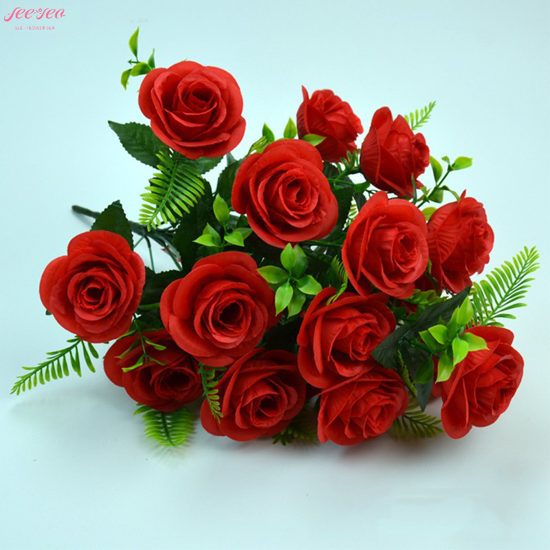 2024 New Design Mother's Day Luxury Rose Bouquet Artificial Preserve Dried Flower Home Wedding Party Event DIY Vase Decoration.