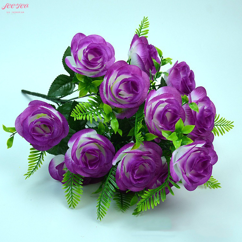 2024 New Design Mother's Day Luxury Rose Bouquet Artificial Preserve Dried Flower Home Wedding Party Event DIY Vase Decoration.