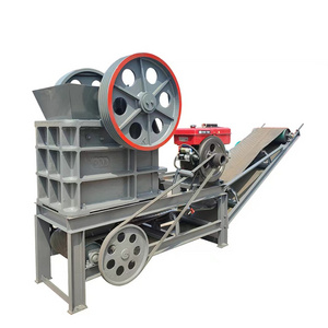 Easy Install Stone Crushing Machine Mini Mobile Jaw Crusher For Limestone, Granite, Construction Waste, Etc