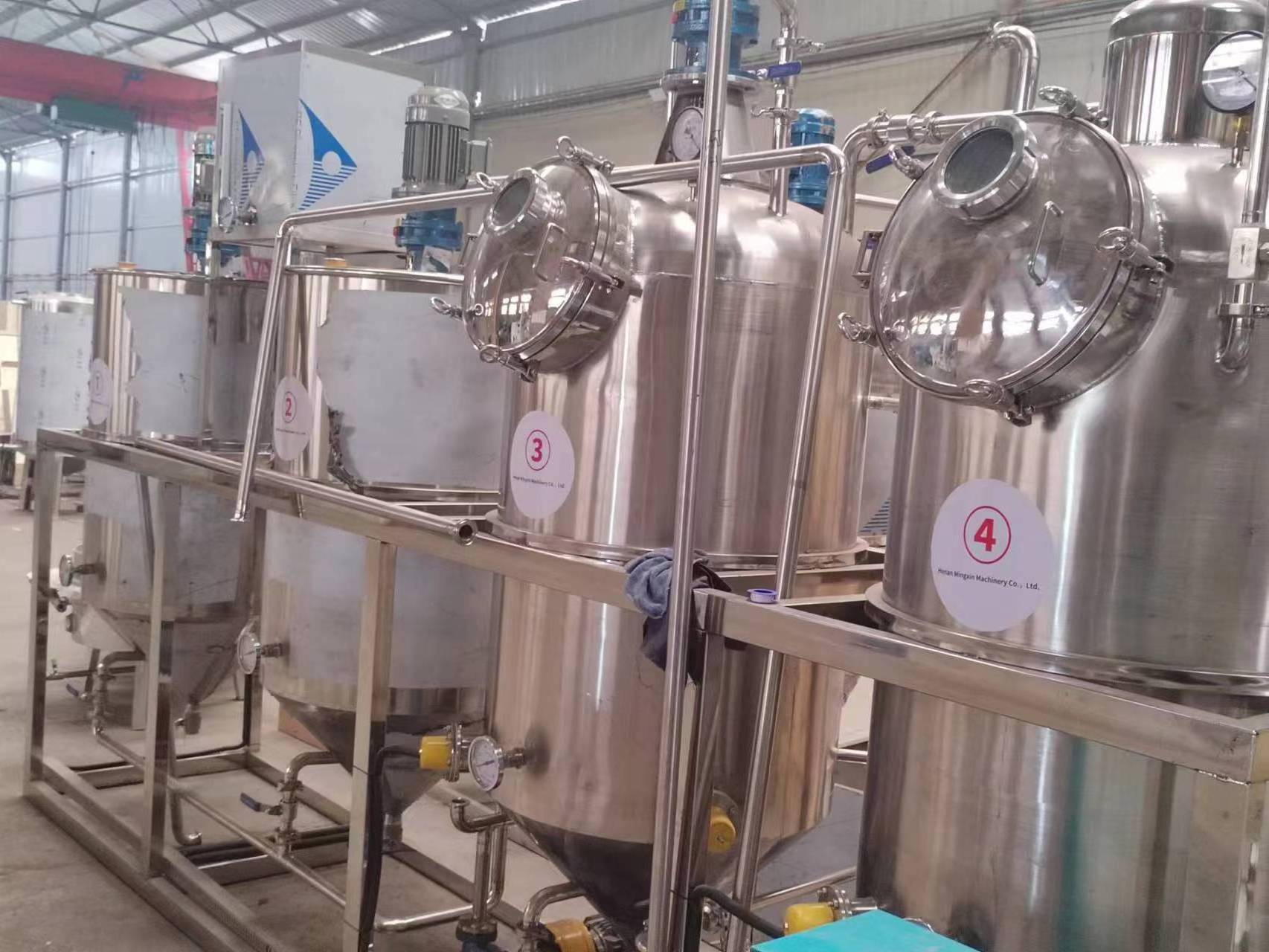 Advanced technology for walnut oil refining and processing Customized solutions for rice bran