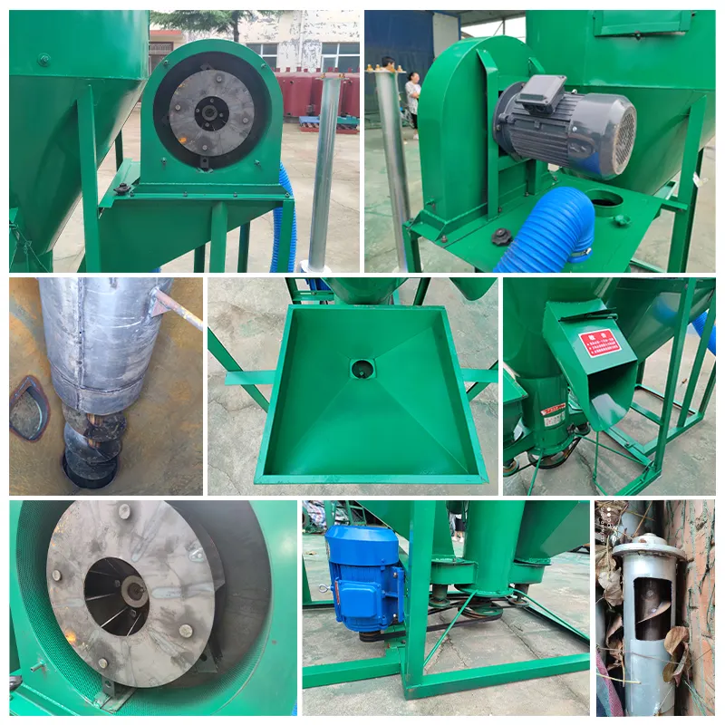 Advanced vertical feeds mixer and crusher/mini mixer grinder for animal poultry feed