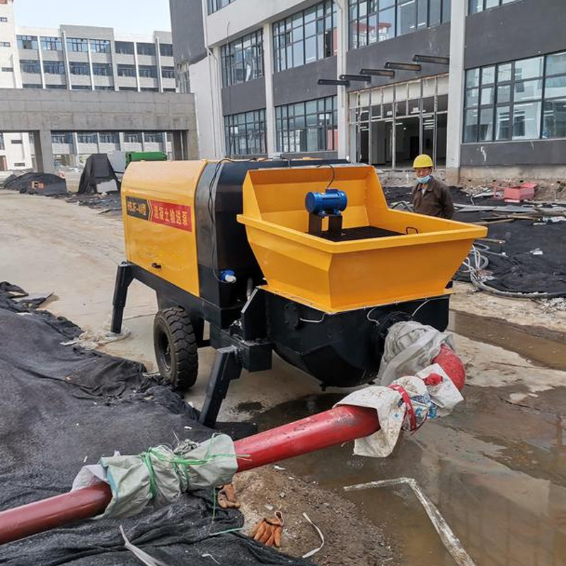 HENGYOU mini concrete mixer Control System Casting Micro Electric Soil Pump