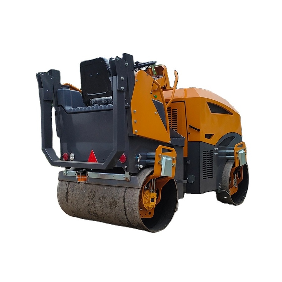 China Small Double Drum Road Roller  Machinery 1 Ton 2 Ton 3 Ton 4 Ton 5 Ton mini road roller