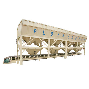 new PLD 800 Automatic Concrete Batching Plant Machine Aggregate Weighing Bins  JS500 750