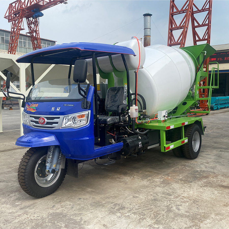 1m3 2m3 2.5m3 3m3 4m3 5m3 6m3 Concrete Truck Mixer Price construction machinery Howo Mobile Concrete Mixer