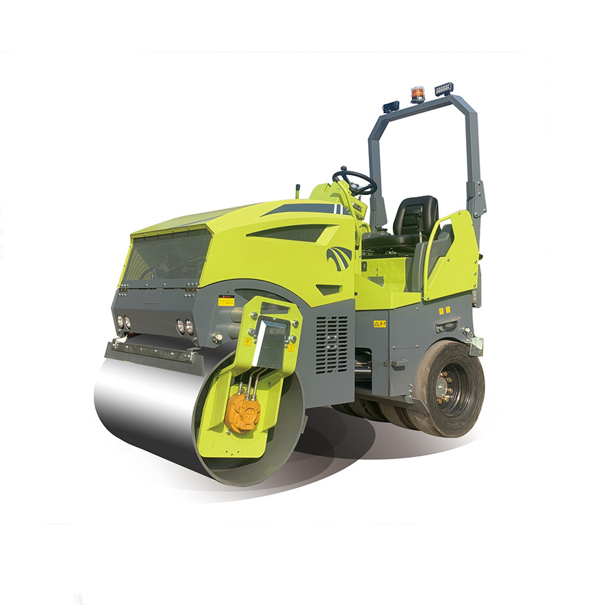 China Small Double Drum Road Roller  Machinery 1 Ton 2 Ton 3 Ton 4 Ton 5 Ton mini road roller