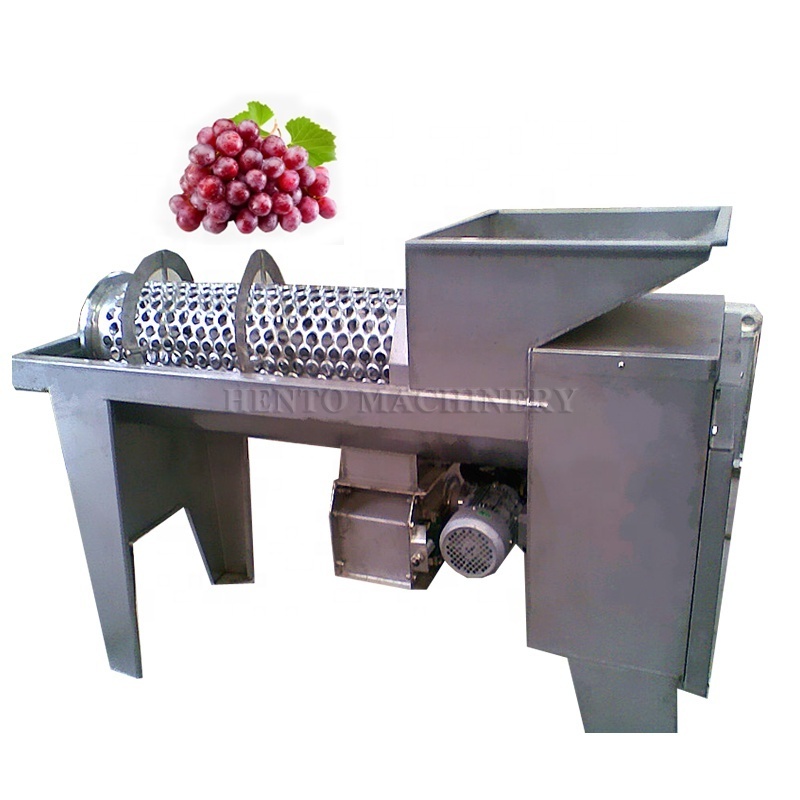 High Efficiency Grape Press Machine / Grape Crusher Electric / Grape Destemmer Crusher