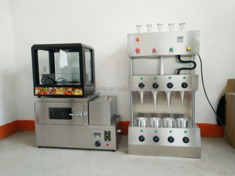 Commercial Pizza Cone Making Machie-cone-pizza  / pizza cone machine