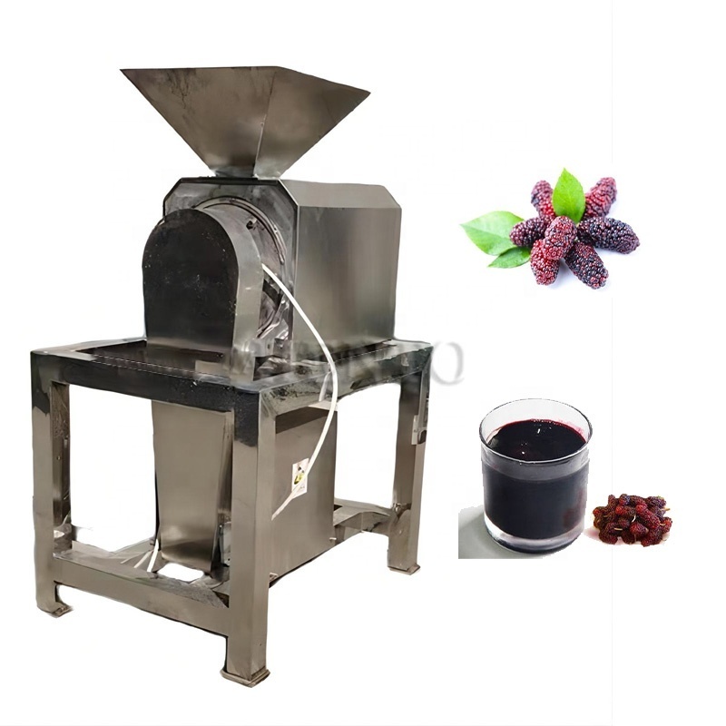 Industrial Pulpers Avocado / Persimmon Pulp Machine / Pepper Paste Making Machine