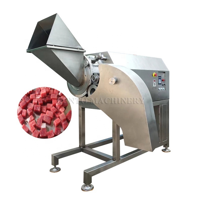 Multi-functional Frozen Meat Cube Cutting Machine / Frozen Meat Cutting Machine / Frozen Meat Dicer