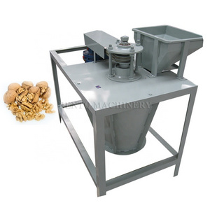 Large Capacity Pecan Sheller / Walnut Shell Crushing Machine / Electric Automatic Walnut Cracker Shelling Machine