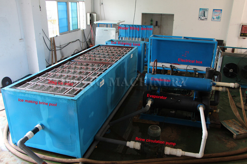 Commercial Cbfi Ice Block Making Machine Price / Powered Ice Block Machine