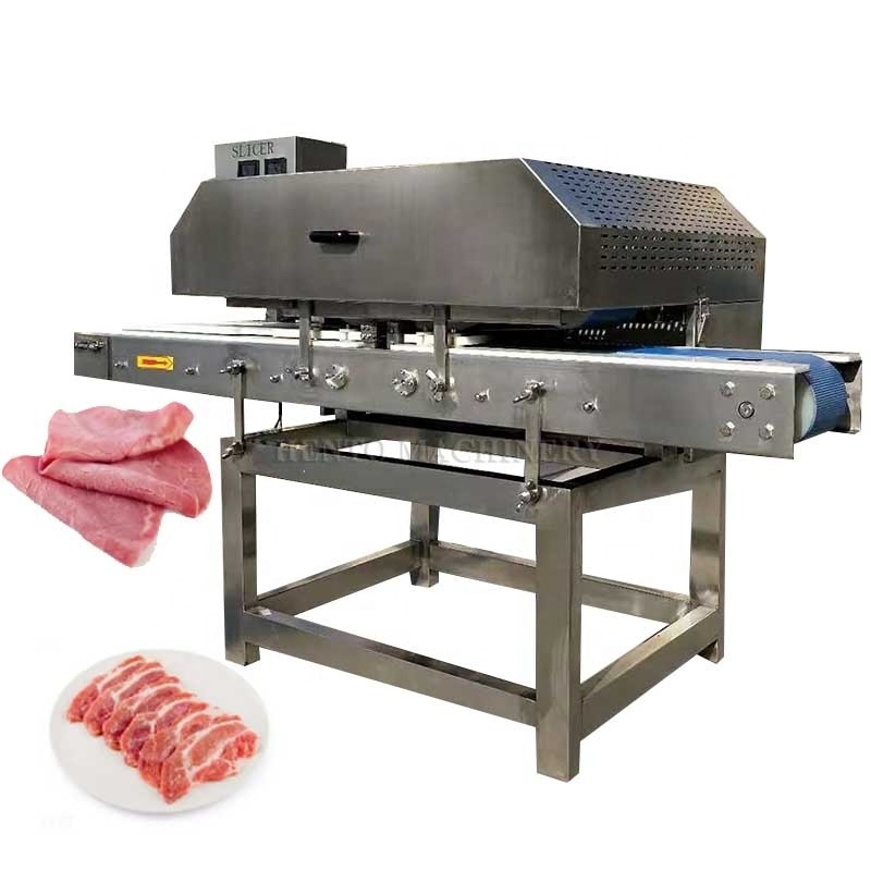 Easy Operation Pork Slicer Cutting Machine / Beef Thin Slicer Machine / Electric Fresh Meat Slicer