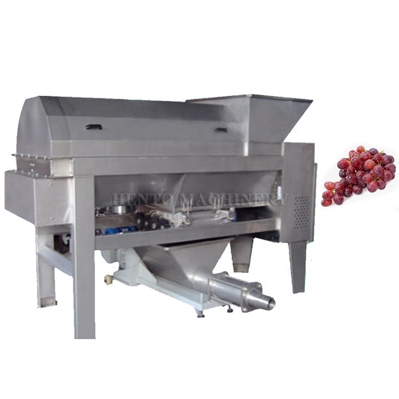 High Efficiency Grape Press Machine / Grape Crusher Electric / Grape Destemmer Crusher