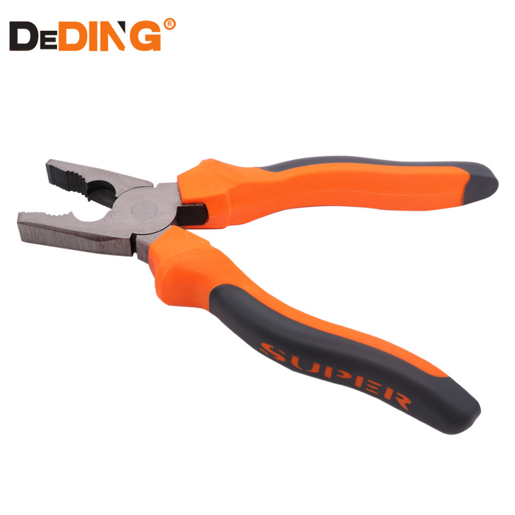 Multi Hand Tool Combination Pliers 8 Inch 6 Inch PVC Comfortable Grip