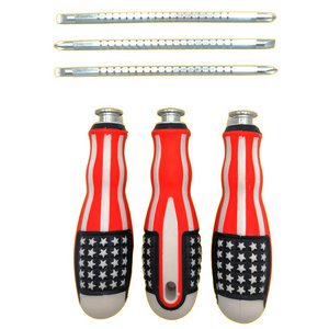 American Flag  Handle 2 in 1 Adjustable Length Reversible Dual End American Flag Screwdrivers