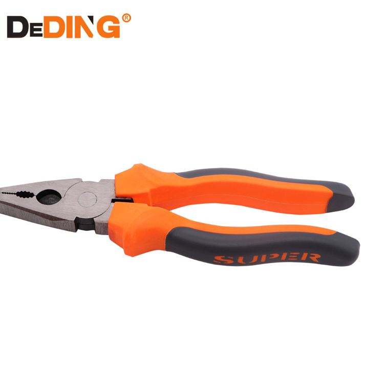 Multi Hand Tool Combination Pliers 8 Inch 6 Inch PVC Comfortable Grip