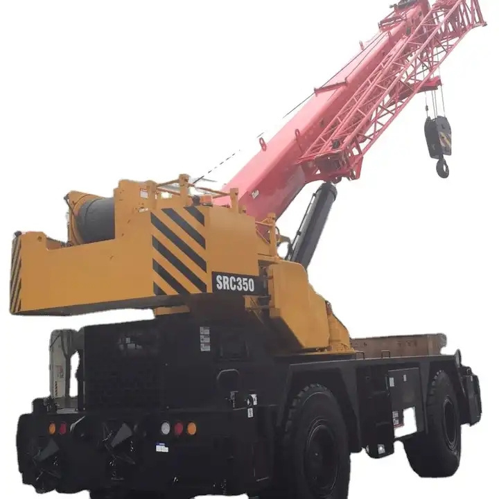 35Ton Used Rough Terrain Hydraulic Crane Sany SRC350 Second Hand off Road Mobile RoughTerrain Cranes