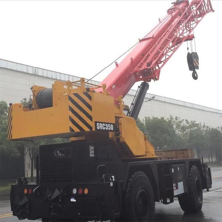 35Ton Used Rough Terrain Hydraulic Crane Sany SRC350 Second Hand off Road Mobile RoughTerrain Cranes