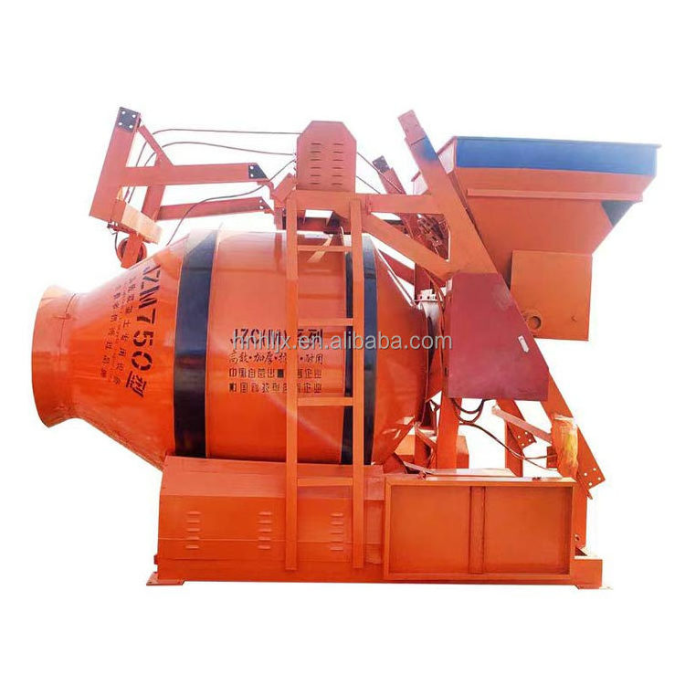 High Efficiency Concrete Mixers JZM350 JZM500 JZM750 JZM1000 Volumetric Electric Diesel Mobile Climbing Bucket Concrete Mixer