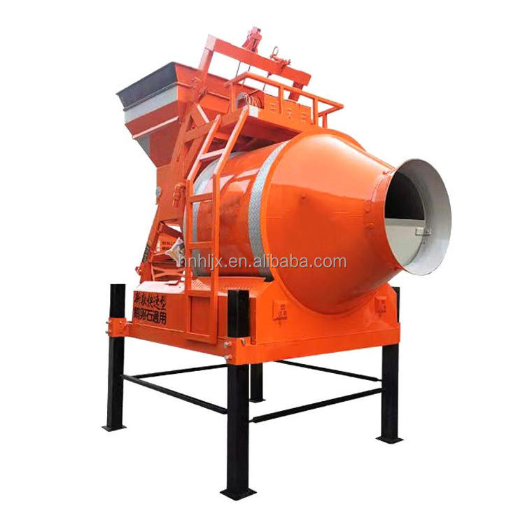 High Efficiency Concrete Mixers JZM350 JZM500 JZM750 JZM1000 Volumetric Electric Diesel Mobile Climbing Bucket Concrete Mixer