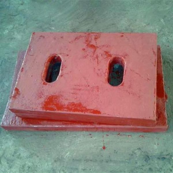 telsmith jaw crusher casting spare parts cheek plate jaw crusher c100 upper grizzly fixed jaw crusher liner plate