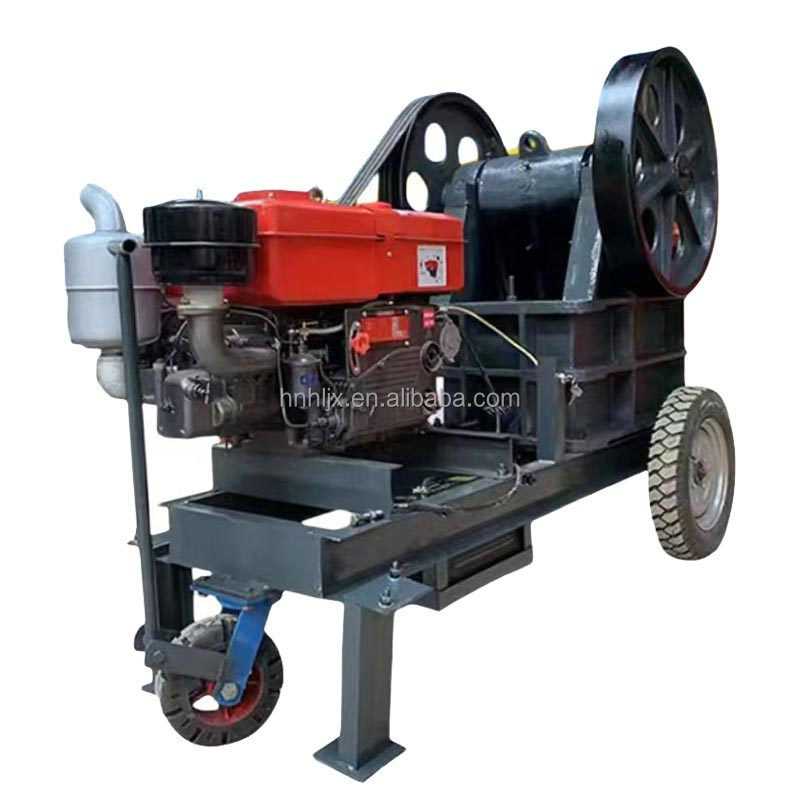 hot selling mobile pe150x250 pe200x300 pe200x350 diesel engine jaw crusher high quality small portable jaw crusher machine