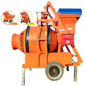 High Efficiency Concrete Mixers JZM350 JZM500 JZM750 JZM1000 Volumetric Electric Diesel Mobile Climbing Bucket Concrete Mixer