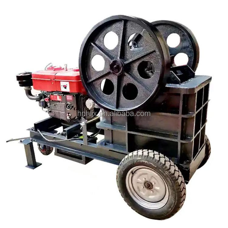 hot selling mobile pe150x250 pe200x300 pe200x350 diesel engine jaw crusher high quality small portable jaw crusher machine