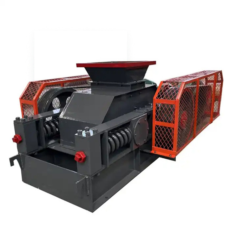 China cheap price Double roll crusher machine delivered to Poland for limestone fine crushing, limestone double roll crusher