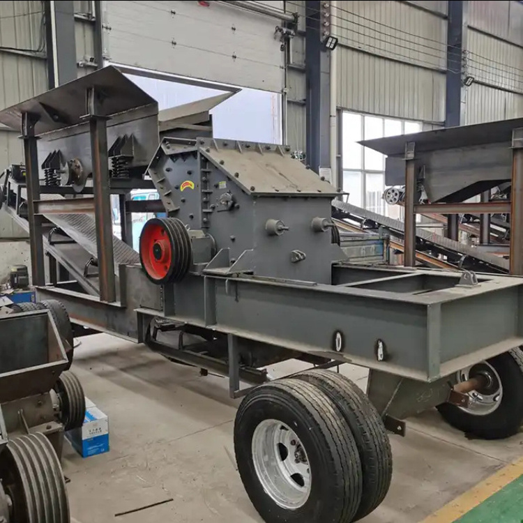 China Factory Supply Mobile Stone Crusher Plant Car Crusher Machine Mining Mobile Crusher for Sale